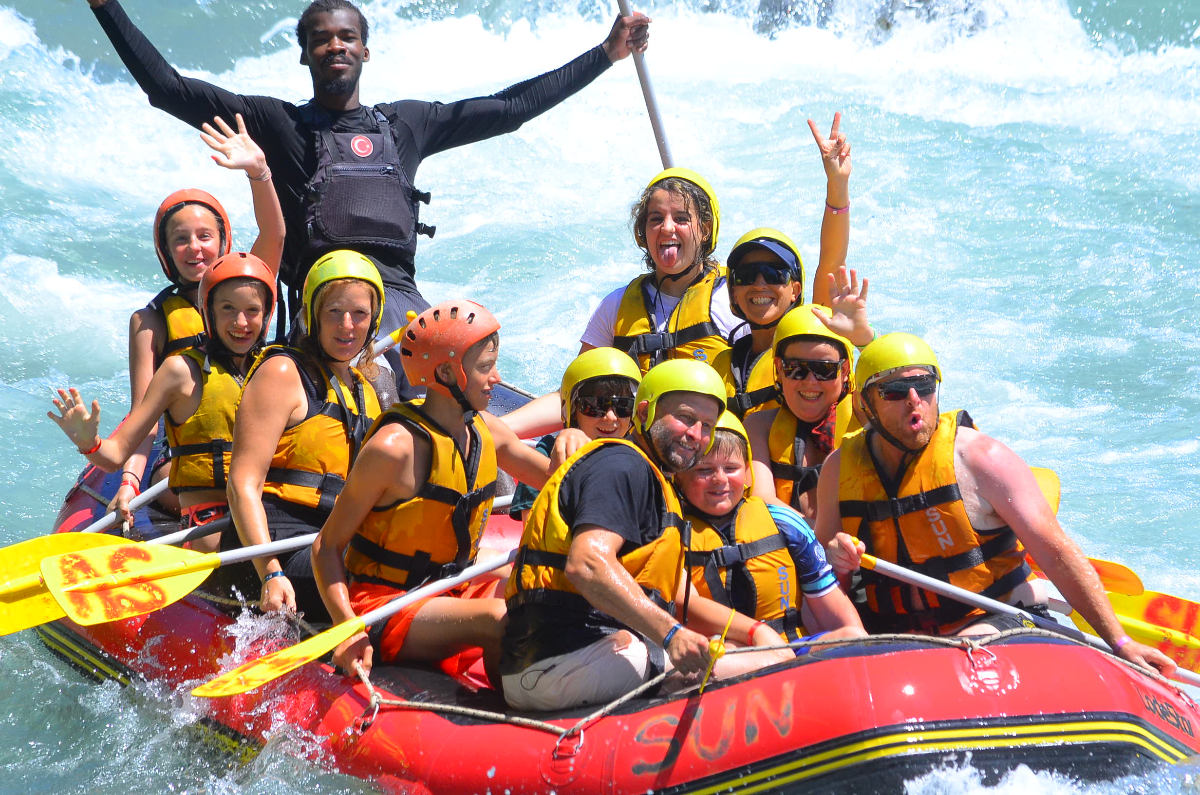 Sun Rafting